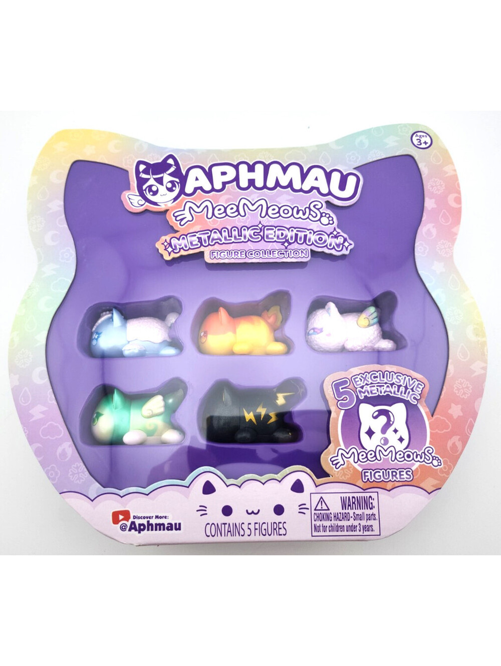 Aphmau MeeMeows Metallic Edition Multi‑Pack – 5 Exclusive Metallic Figures
